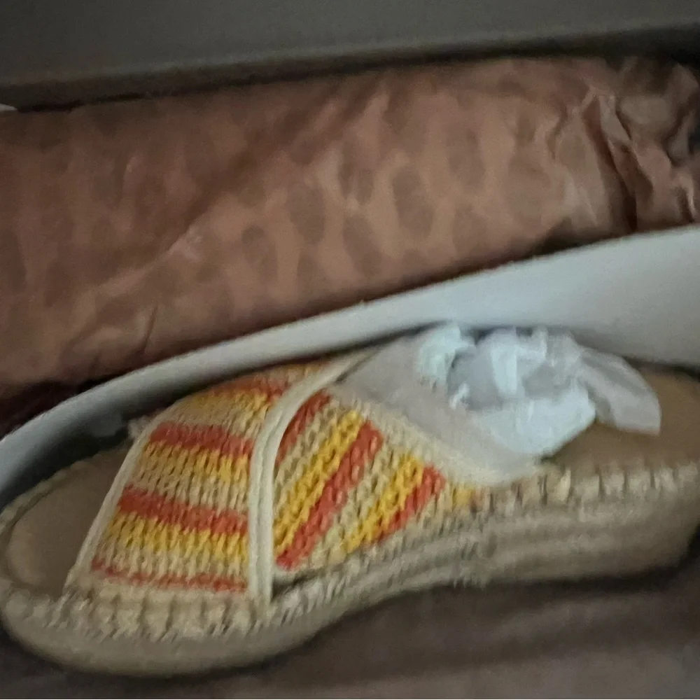 Vacay Vibes🆕Franco Sarto Pacifica Espadrille Platform Wedge Sandal ::NIB::